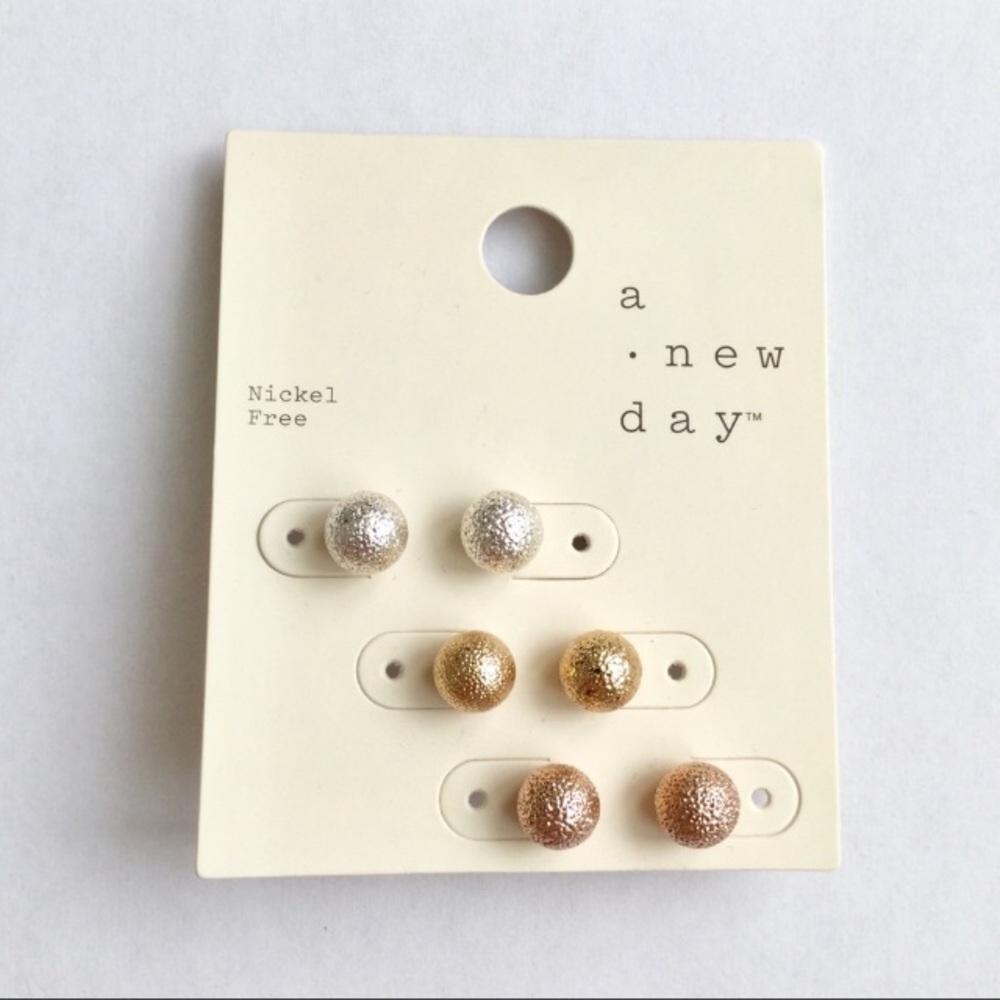 A New Day 3-pack of Earrings